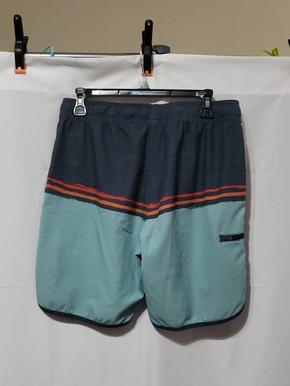Men's Flag & Anthem Board Shorts. Size: Waist 31